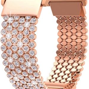 Rose gold Apple Watch bracelet